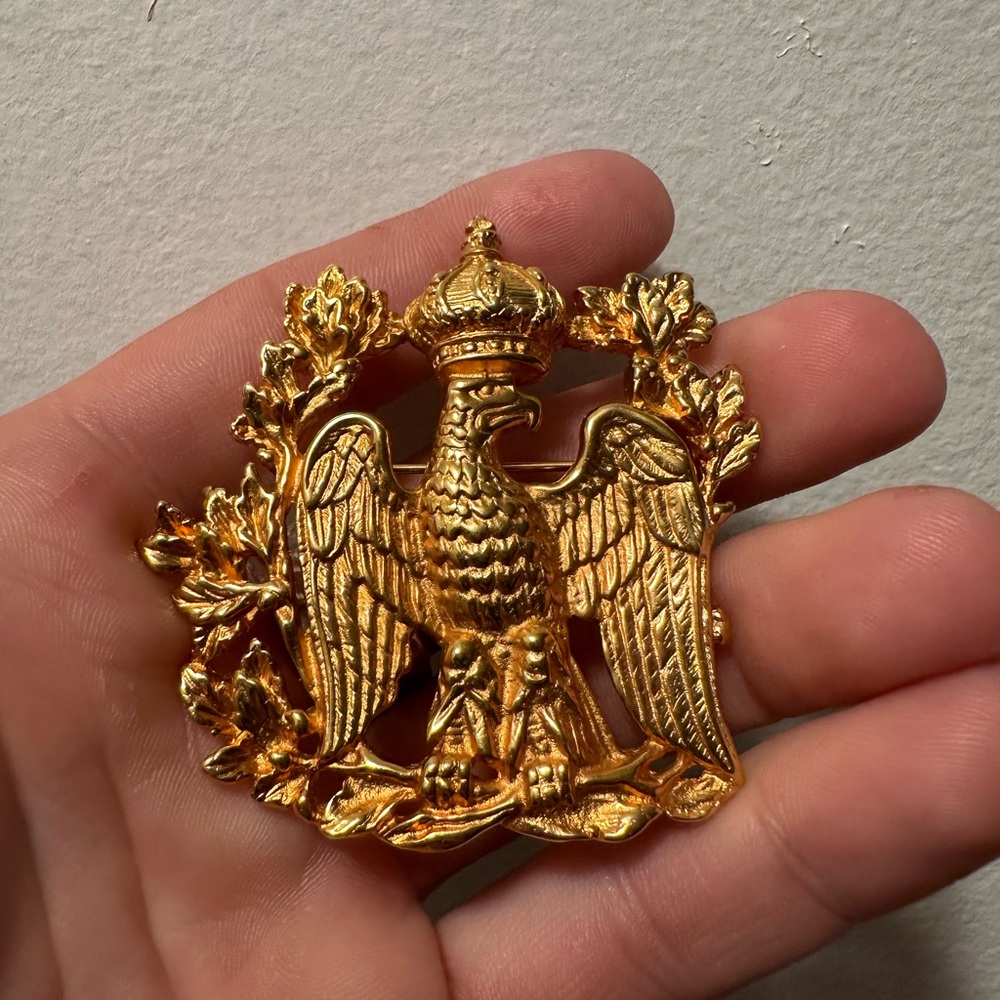 Rare MMA 1989 Gold Eagle Brooch